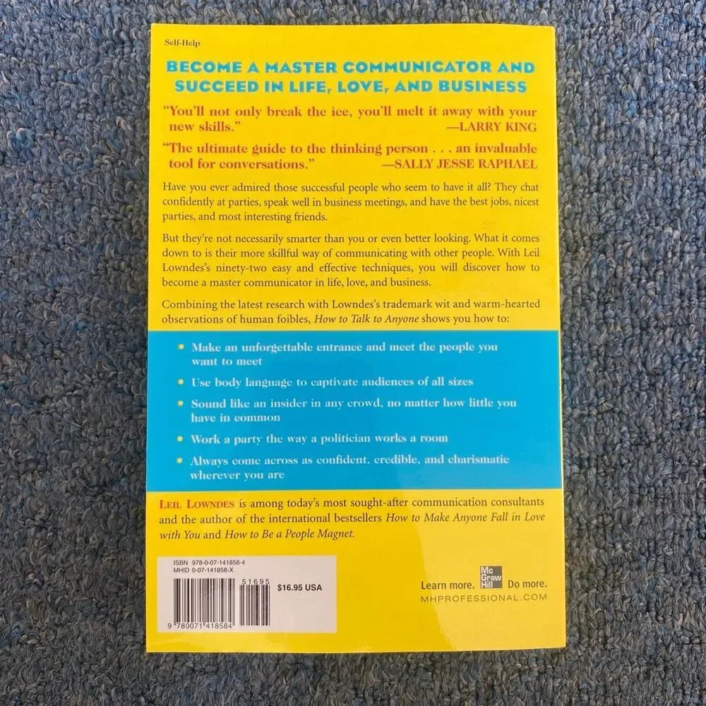 How to talk to anyone book by Neil Lowndes